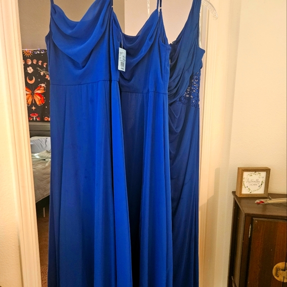 horizon blue bridesmaid dresses david's bridal | | Or Event Dresses Size Alpha:UK-M elegant black dress Terani Mother of the